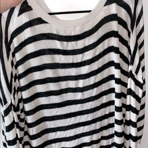 Garage brand striped sweater